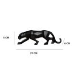 KAVIART Black Panther Decorative for Home & Office Decor | Perfect for Gifting Decorative Showpiece - 25 cm (Resin, Black) - Image 3