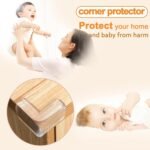 Kaviart Silicone Transparent Corner Protector for Baby Safety – Furniture Edge & Table Corner Guards (Pack of 12, Clear Soft Silicone) - Image 5