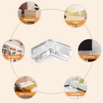 Kaviart Silicone Transparent Corner Protector for Baby Safety – Furniture Edge & Table Corner Guards (Pack of 12, Clear Soft Silicone) - Image 6