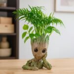 Kaviart Cute Tree Groot Figurine Showpiece | Synthetic Resin Groot Cartoon Character Inspired Statue for Home Décor Groot, Desk & Gift use - Image 4