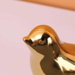 Golden Ceramic Birds Figurine Set | Luxury Home Decor Showpiece with Golden Coated Layer for Living Room, Bedroom, Office & Table Decoration | Love Birds Gift (Set of 2 PCS) - Image 4