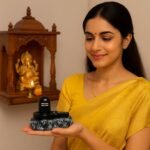 Kaviart Premium Black Shivling for Puja | Shiva Lingam for Home Temple, Office & Car Dashboard | Sawan & Shivratri Special - Image 4