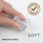 Kaviart Silicone Transparent Corner Protector for Baby Safety – Furniture Edge & Table Corner Guards (Pack of 12, Clear Soft Silicone) - Image 7