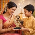 Premium Resin Mother & Child Sculpture | Artistic Modern Showpiece for Home Décor | Elegant Resin Statue for Living Room, Bedroom & Gifting - Image 3