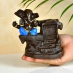 KAVIART Resin Lord Ganesha Idol Backflow Incense Holder with 25 Free Smoke Cones | Spiritual Showpiece for Mandir, Home Decor & Gift - Image 5