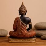 KAVIART Synthetic Resin Meditating Buddha Statue – Decorative Showpiece Idol for Home Décor, Meditation, Positivity & Gifts - Image 6
